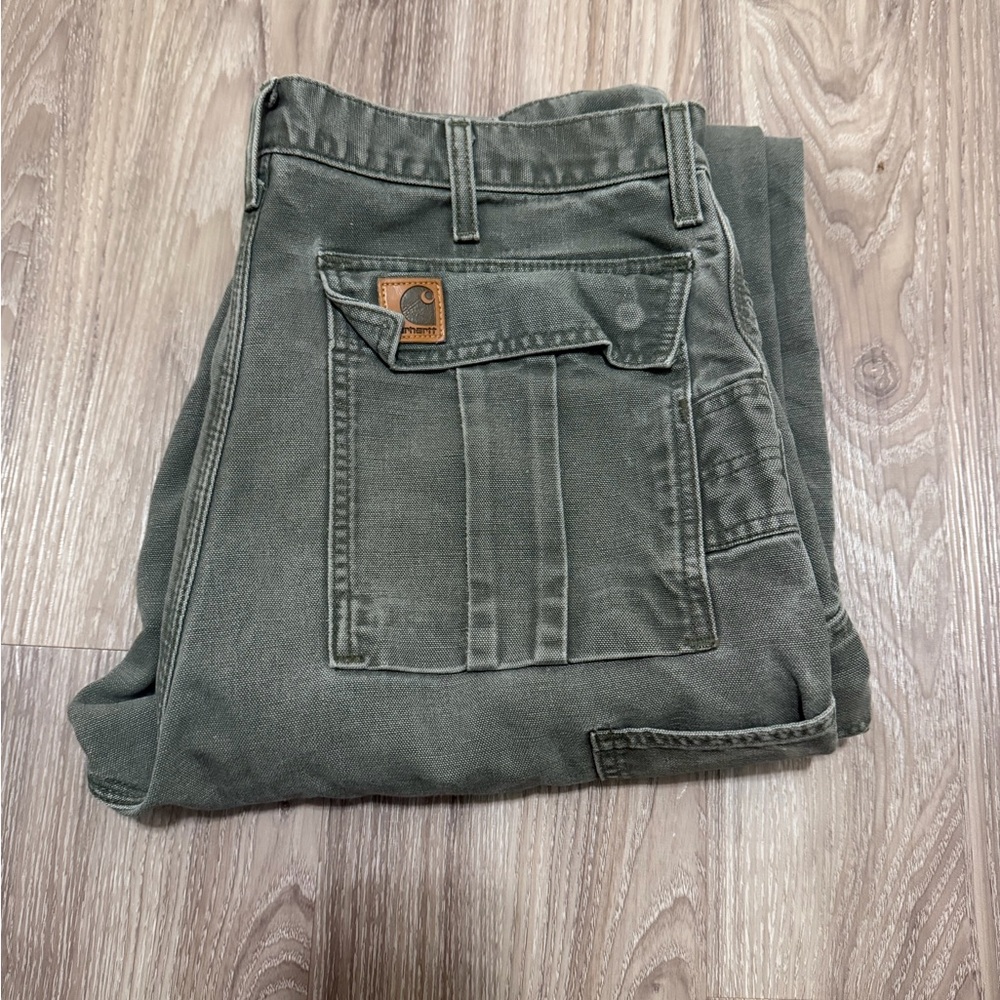 Carhartt Sage Green Work Pants